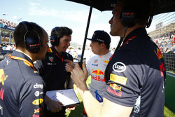 Max Verstappen, Red Bull Racing, on the grid