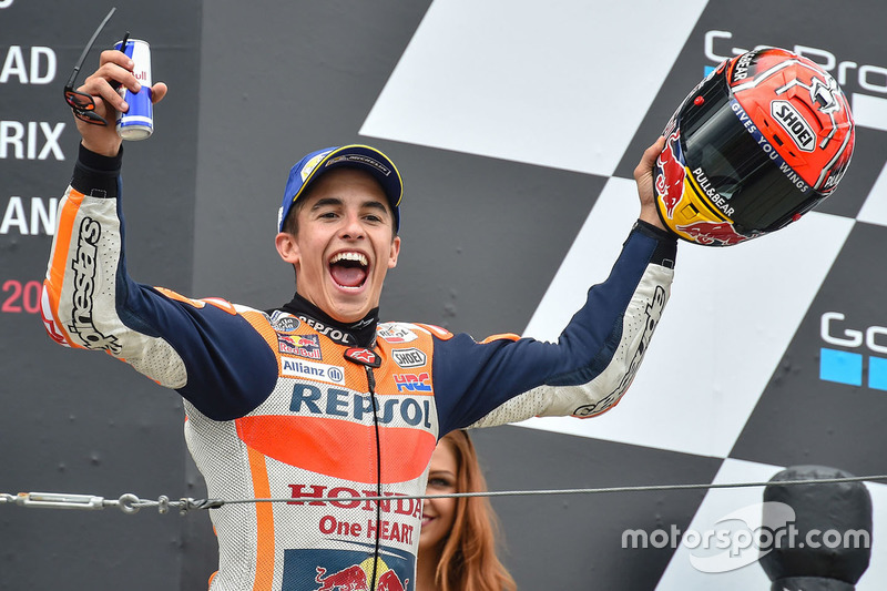 Podium: Marc Marquez, Repsol Honda Team