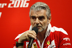 Conferencia de Prensa: Maurizio Arrivabene, Jefe de Ferrari