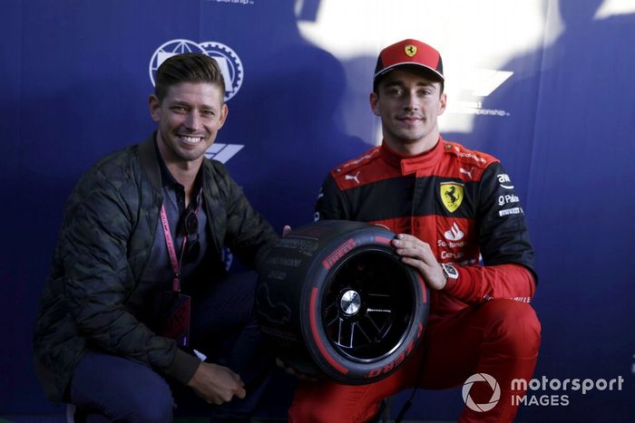 Ganador de la pole  Charles Leclerc, Ferrari