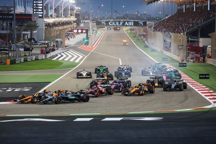 Inicio de la carrera