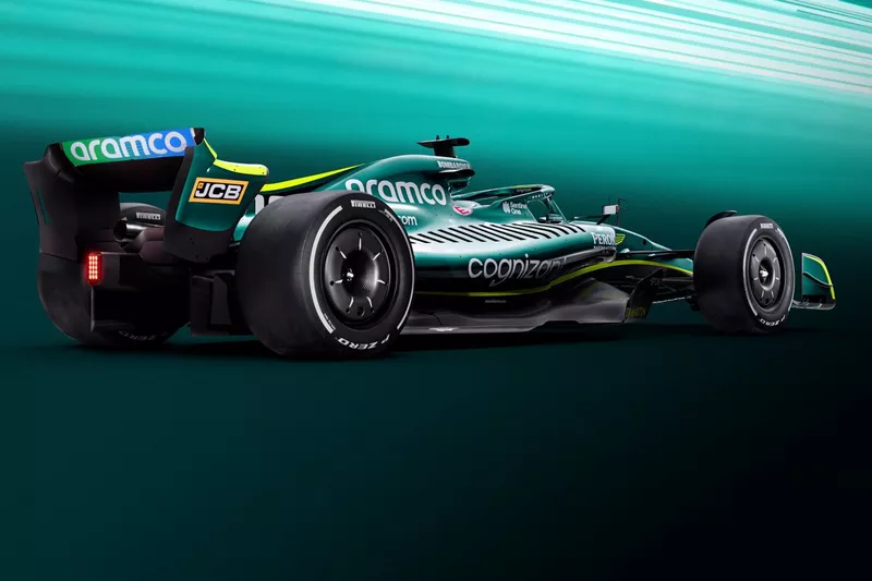 Aston Martin reveals AMR22 Formula 1 car with updated livery