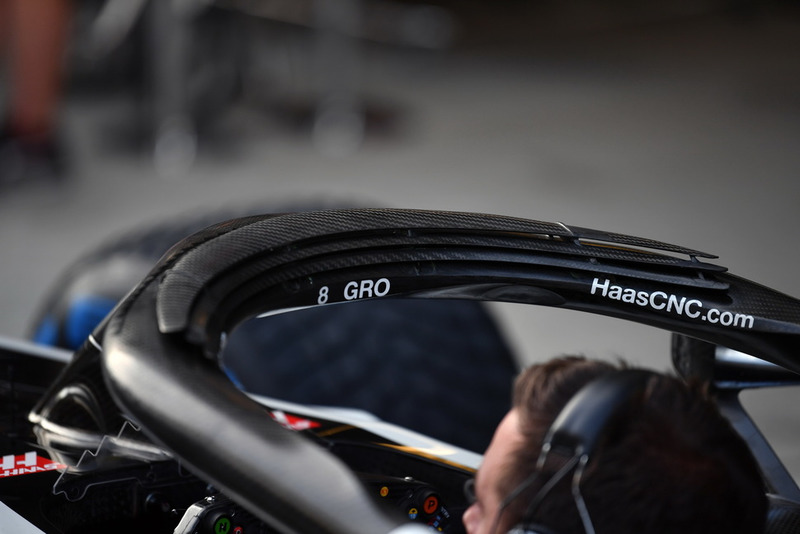 Haas F1 Team VF-18, Halo, részlet