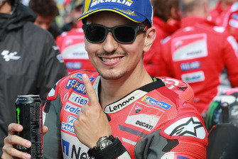 Il poleman Jorge Lorenzo, Ducati Team