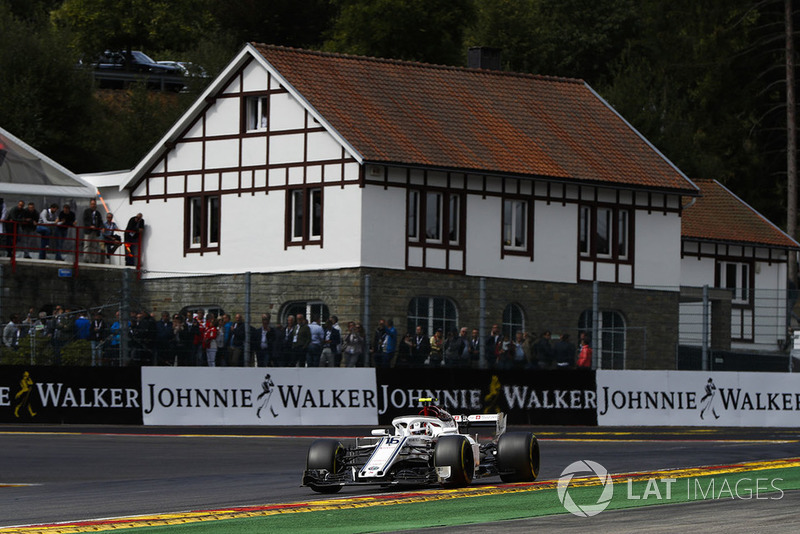 Ausfall: Charles Leclerc, Sauber C37