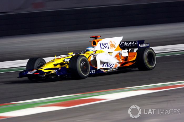 Ganador: Fernando Alonso, Renault F1 Team R28