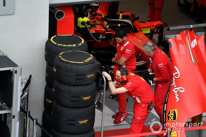Ferrari se prepara para la clasificación