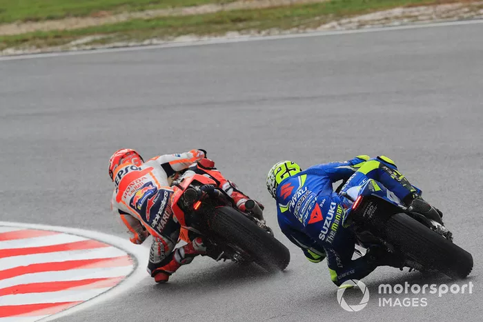 Marc Marquez, Repsol Honda Team, Andrea Iannone, Team Suzuki MotoGP