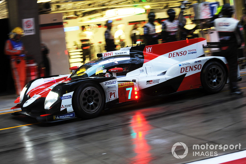 #7 Toyota Gazoo Racing Toyota TS050: Mike Conway, Kamui Kobayashi, Jose Maria Lopez