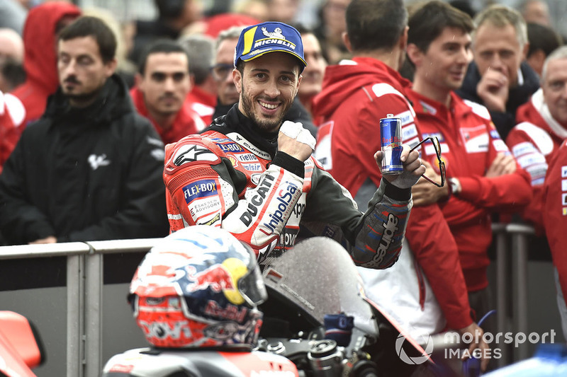 Il vincitore della gara Andrea Dovizioso, Ducati Team