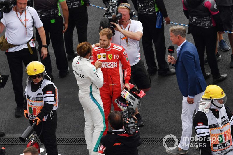 Tweede plaats: Sebastian Vettel, Ferrari SF71H