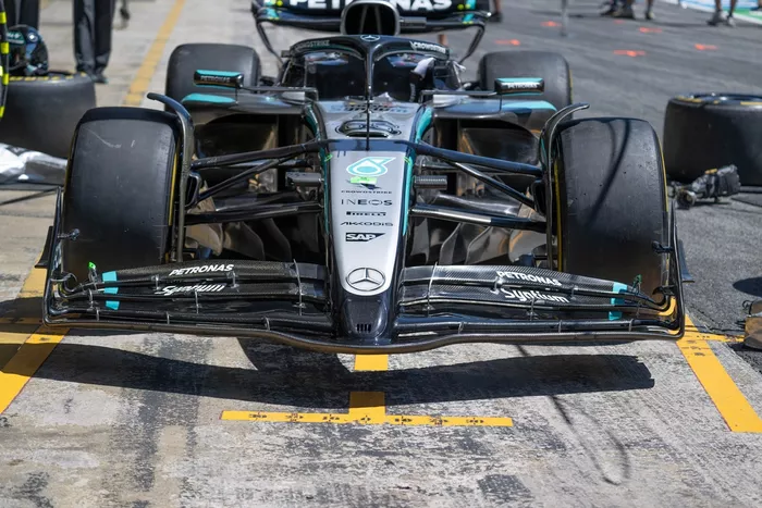 Mercedes W16 technical detail