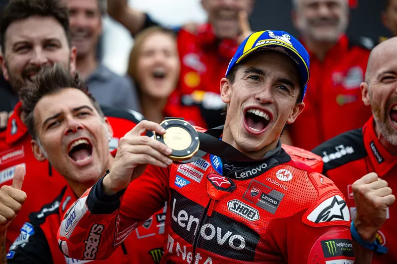 Marc Marquez, équipe Ducati 