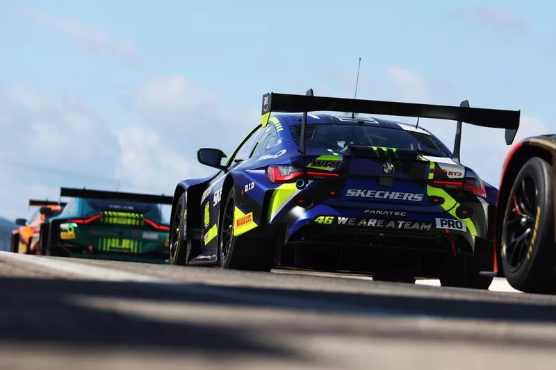 #46 Team WRT, BMW M4 GT3: Valentino Rossi, Maxime Martin 