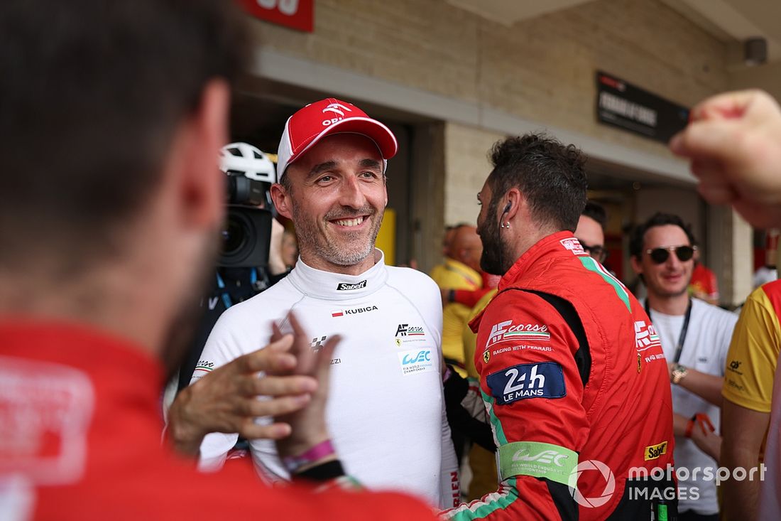 #83 AF Corse Ferrari 499P: Robert Kubica