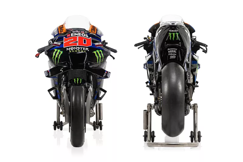 Fabio Quartararo, Yamaha Factory Racing, detalles de la moto