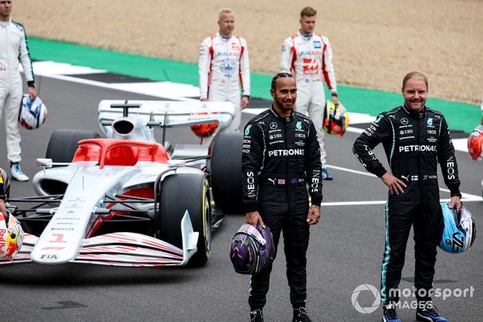 Lewis Hamilton, Mercedes and Valtteri Bottas, Mercedes