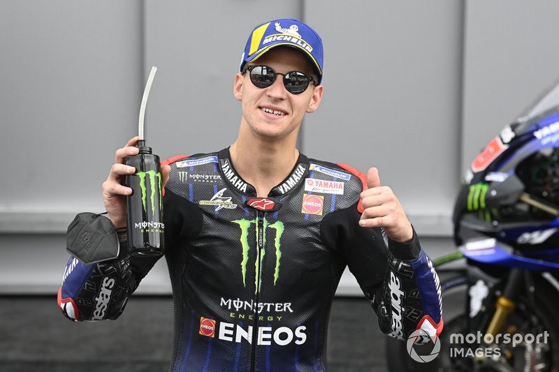 Ganador de la pole Fabio Quartararo, Yamaha Factory Racing