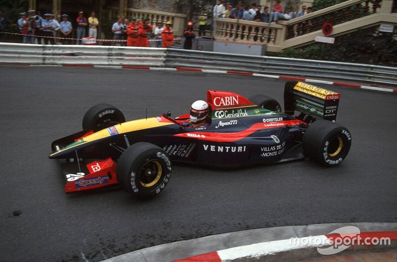 美しきF1マシン：ヴェンチュリLC92「片山右京がデビュー。色も形も