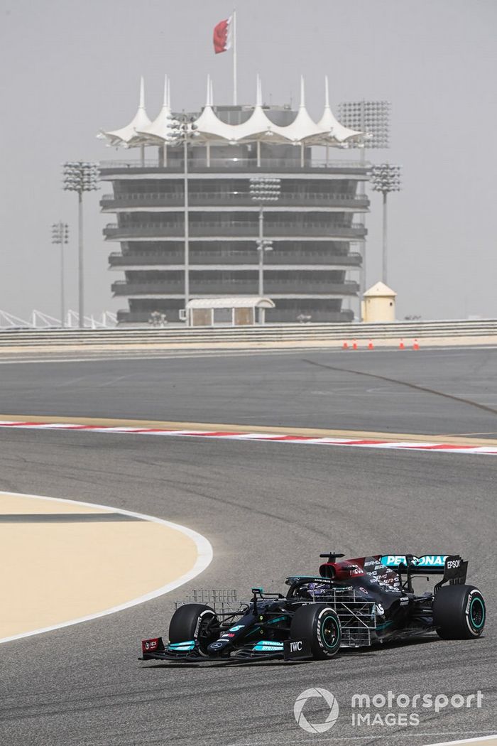 Lewis Hamilton, Mercedes W12 