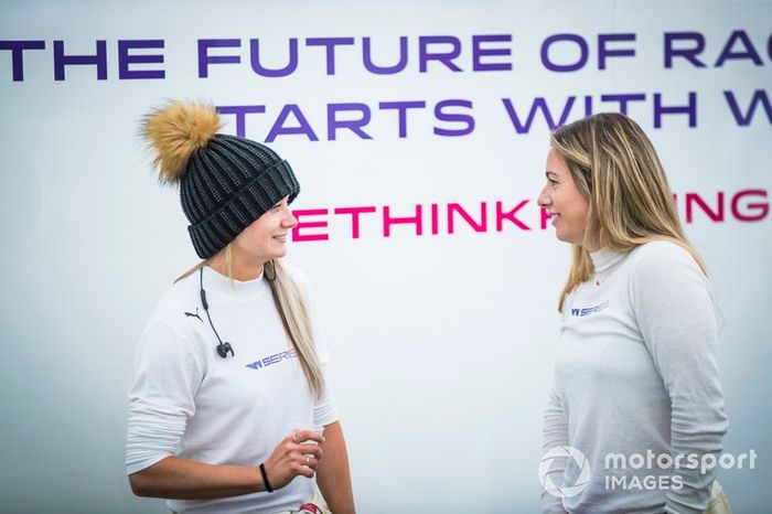 Shea Holbrook con Jessica Hawkins