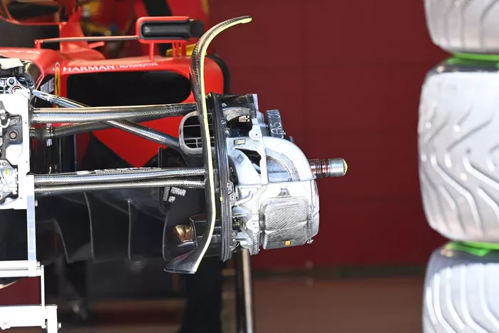 Ferrari SF-23 detalles técnicos 