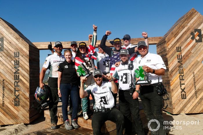 Segundo lugar Sara Price, Kyle Leduc, Chip Ganassi Racing 