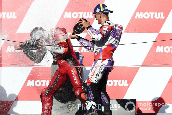 Podio: tercer lugar Jorge Martín, Pramac Racing 