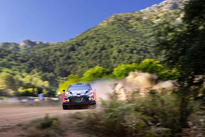 Ott Tanak, Martin Jarveoja, Hyundai World Rally Team Hyundai i20 N Rally1