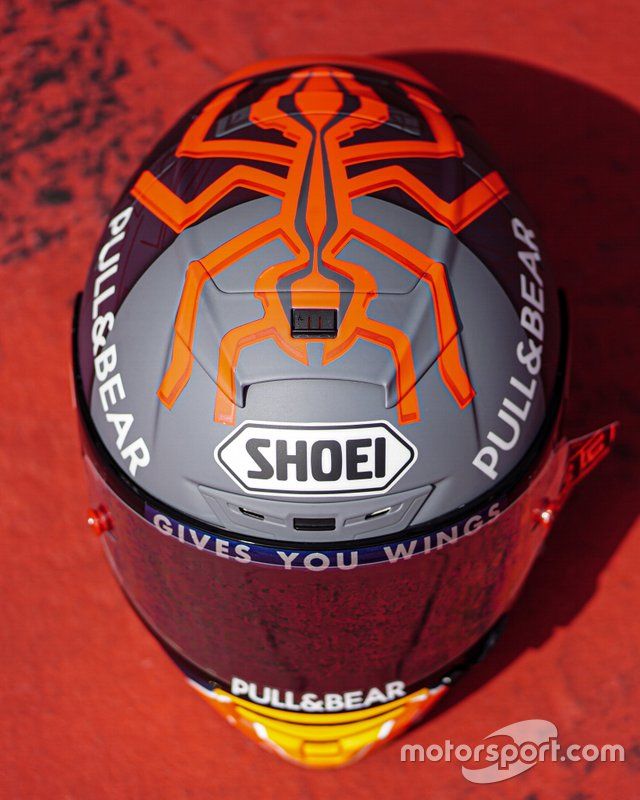 Casco Marc Márquez pretemporada 2020