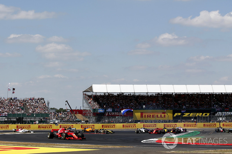 GP Inggris Raya - Kimi Räikkönen/Lewis Hamilton (balapan)