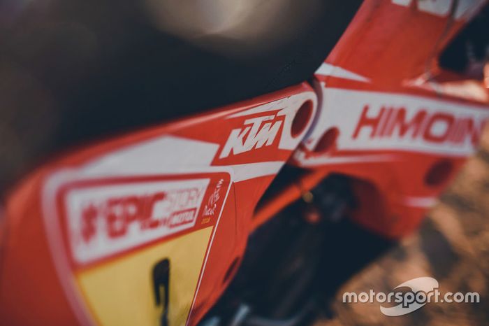 KTM logo, KTM 450 Rally, Himoinsa Racing Team