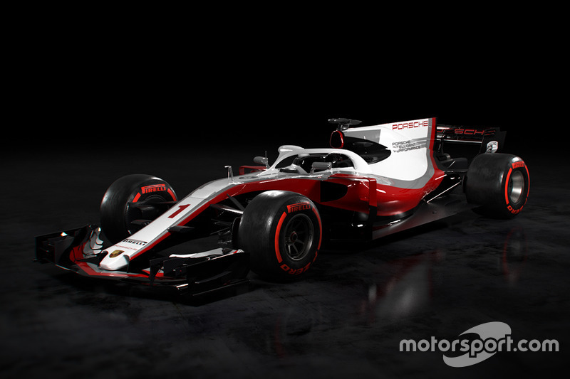 Posible aspecto de un Porsche de F1