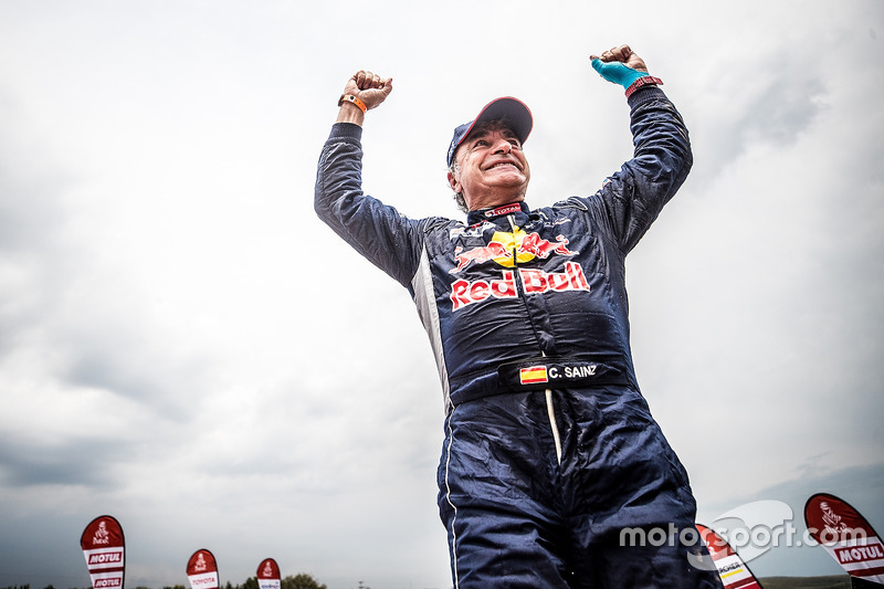 Car winner Carlos Sainz, Peugeot Sport