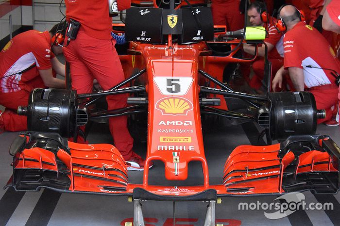 Ferrari SF71H de Sebastian Vettel