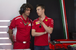 Daniil Kvyat, Ferrari ve Marco Matassa, Ferrari Mühendisi