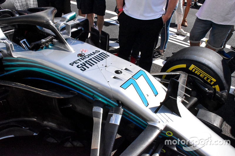 Mercedes AMG F1 W09 detail