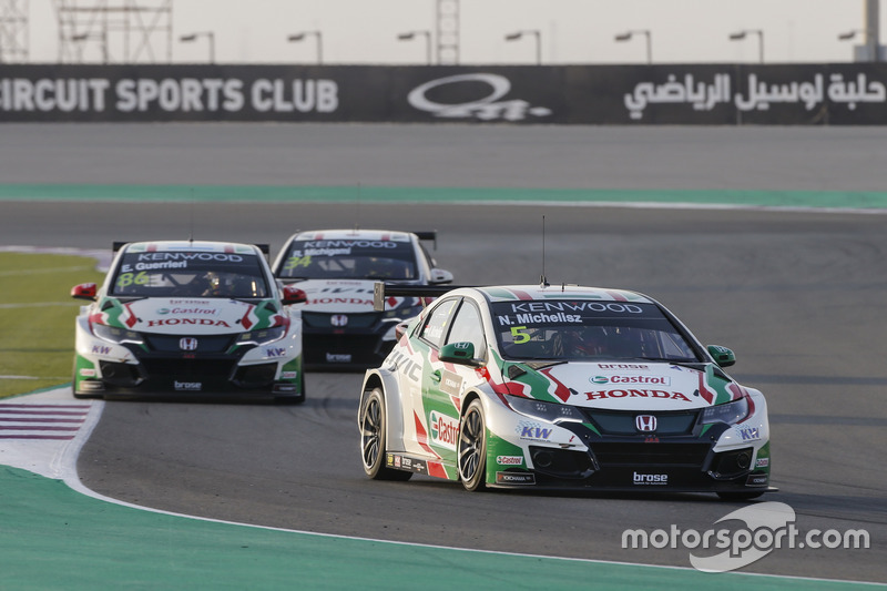 MAC 3, Esteban Guerrieri, Honda Racing Team JAS, Honda Civic WTCC leads