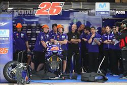 Garage of Maverick Viñales, Yamaha Factory Racing