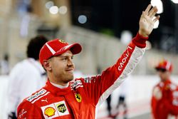 Ganador de la pole Sebastian Vettel, Ferrari SF71H