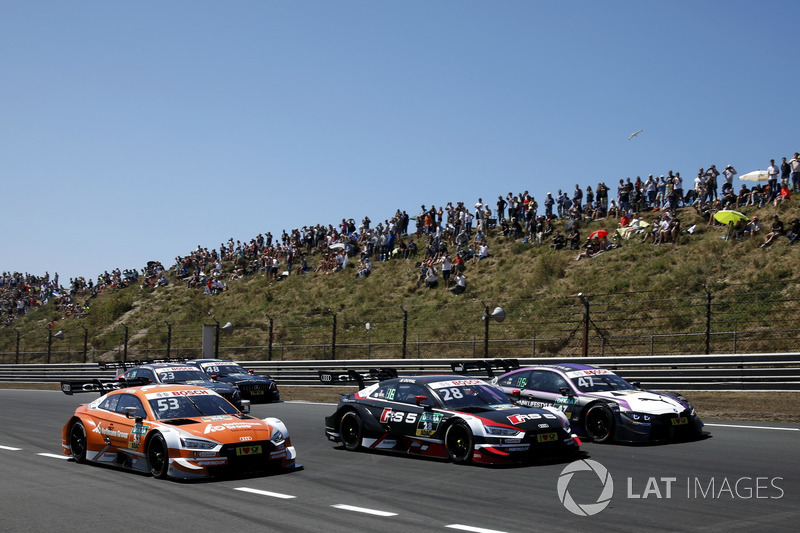 Джеймі Грін, Audi Sport Team Rosberg, Audi RS 5 DTM, Лоік Дюваль, Audi Sport Team Phoenix, Audi RS 5 DTM, Юель Ерікссон, BMW Team RBM, BMW M4 DTM, траса Зандворт