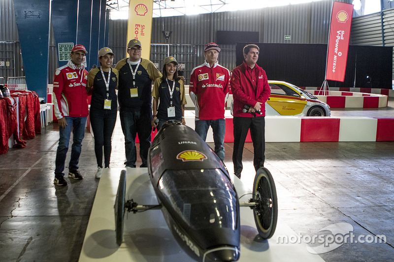 Kimi Raikkonen, Ferrari y Marc Gene, Piloto de prueba, Scuderia Ferrari y estudiantes de la unam con