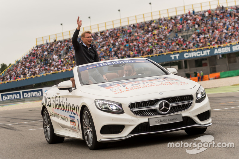 Mika Häkkinen vertegenwoordigde Mercedes