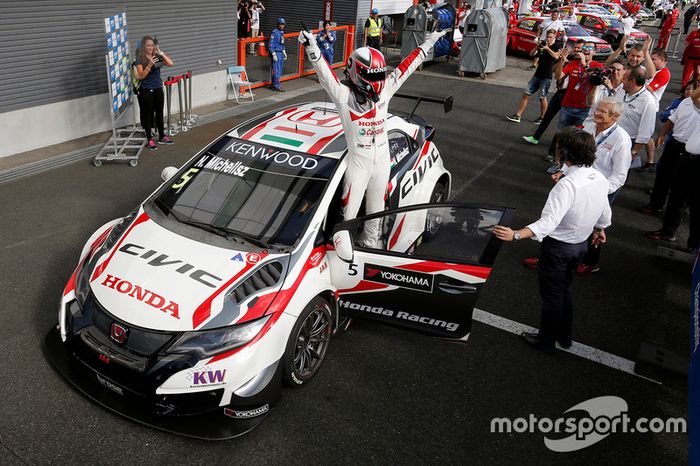 Ganador Norbert Michelisz, Honda Racing Team JAS, Honda Civic WTCC