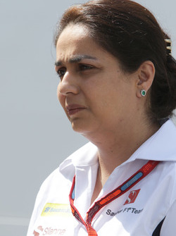 Monisha Kaltenborn, director del equipo Sauber