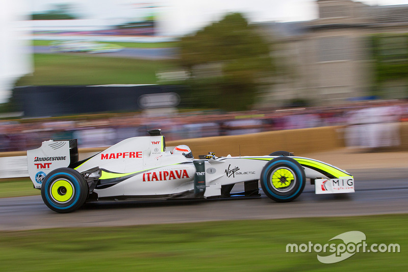 Brawn-Mercedes BGP 001- Martin Brundle