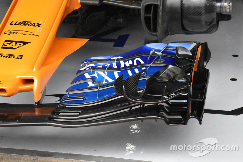 Переднее крыло McLaren MCL33 (старая версия)