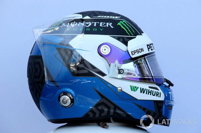Casco de Valtteri Bottas, Mercedes-AMG F1