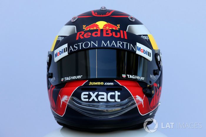 Casco de Max Verstappen, Red Bull Racing