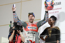 Podium : Andrea Dovizioso, Ducati Team, vainqueur